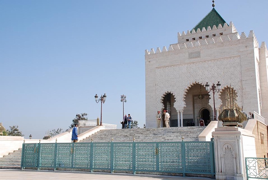 DSC_0454.JPG - mausoleum of Mohammed V