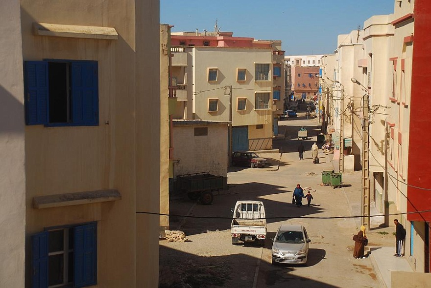 DSC_0641.JPG - Essaouira - view out of our hotel room.