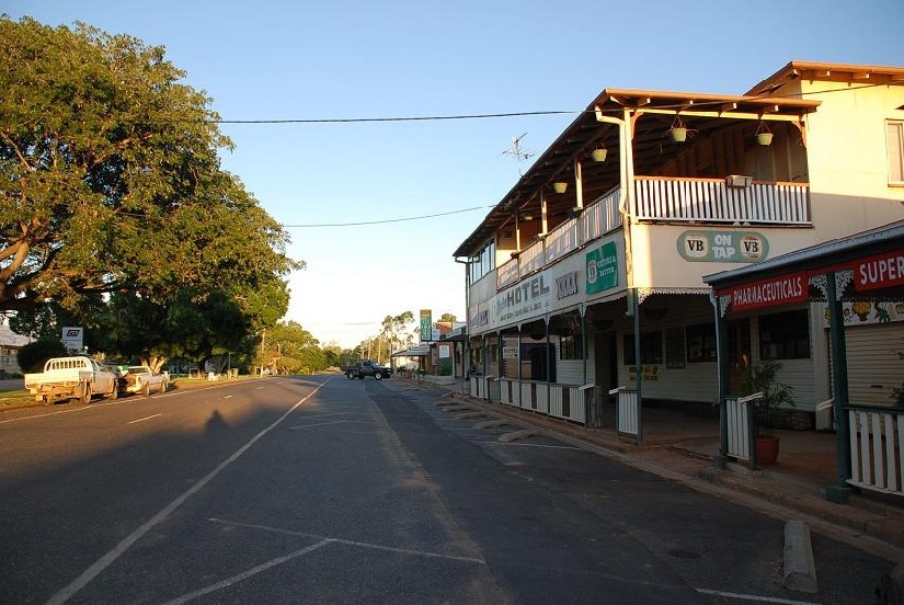 DSC_0046.JPG - Unsere erstes Zwischenziel war ein unbekanntes Outback-Stdtchen im Nirgendwo, in der...