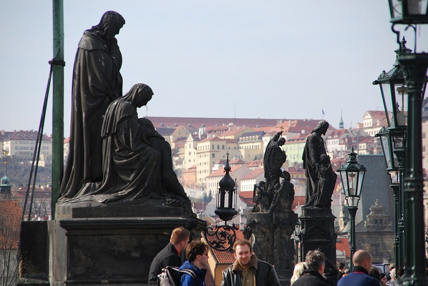 DSC_8619.JPG - Prag - auf der Karlsbrcke.