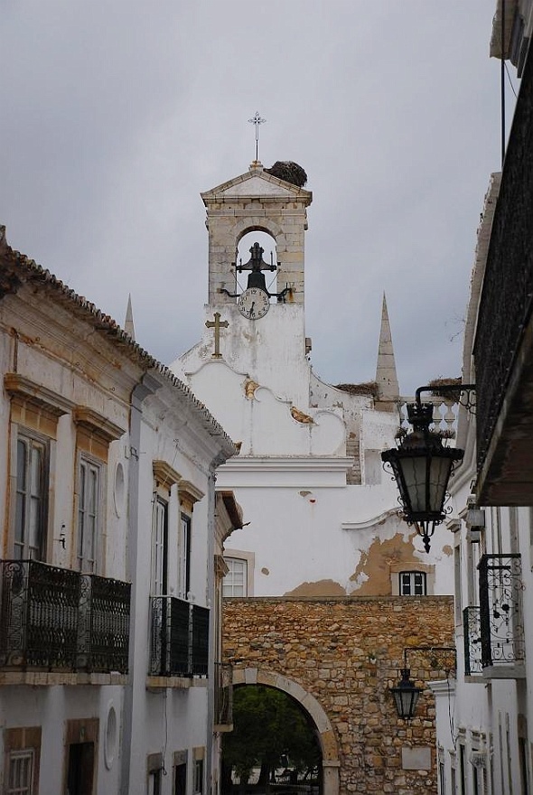 DSC_4859.JPG - Stadttor von der Altstadt in Faro.