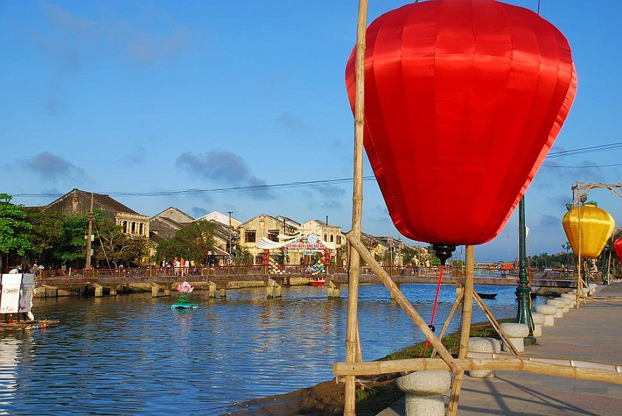 DSC_1261.JPG - Heute, mit 70.000 Einwohnern, ist Hoi An eher ein touristisch romantisches Fleckchen.