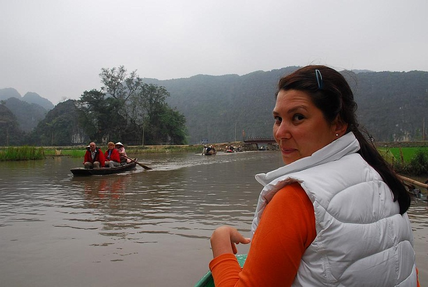 DSC_1425.JPG - Wir starten ne Bootstour in Tam Coc.