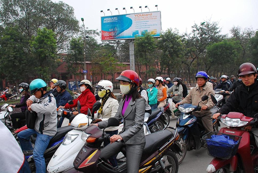 DSC_1588.JPG - Wir sind wieder in Hanoi und staunen ein letztes Mal...