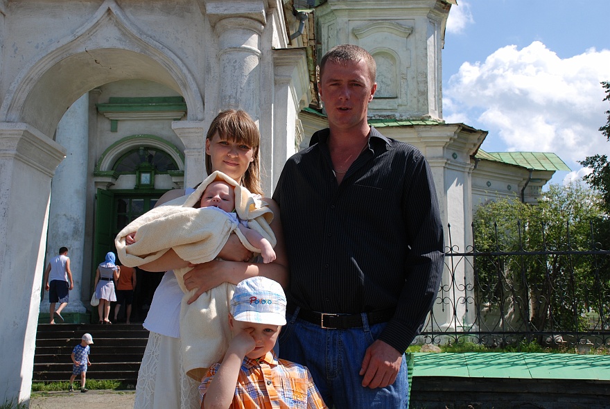 DSC_6474.JPG - Sveta, Vova; Andrej und Sasha.